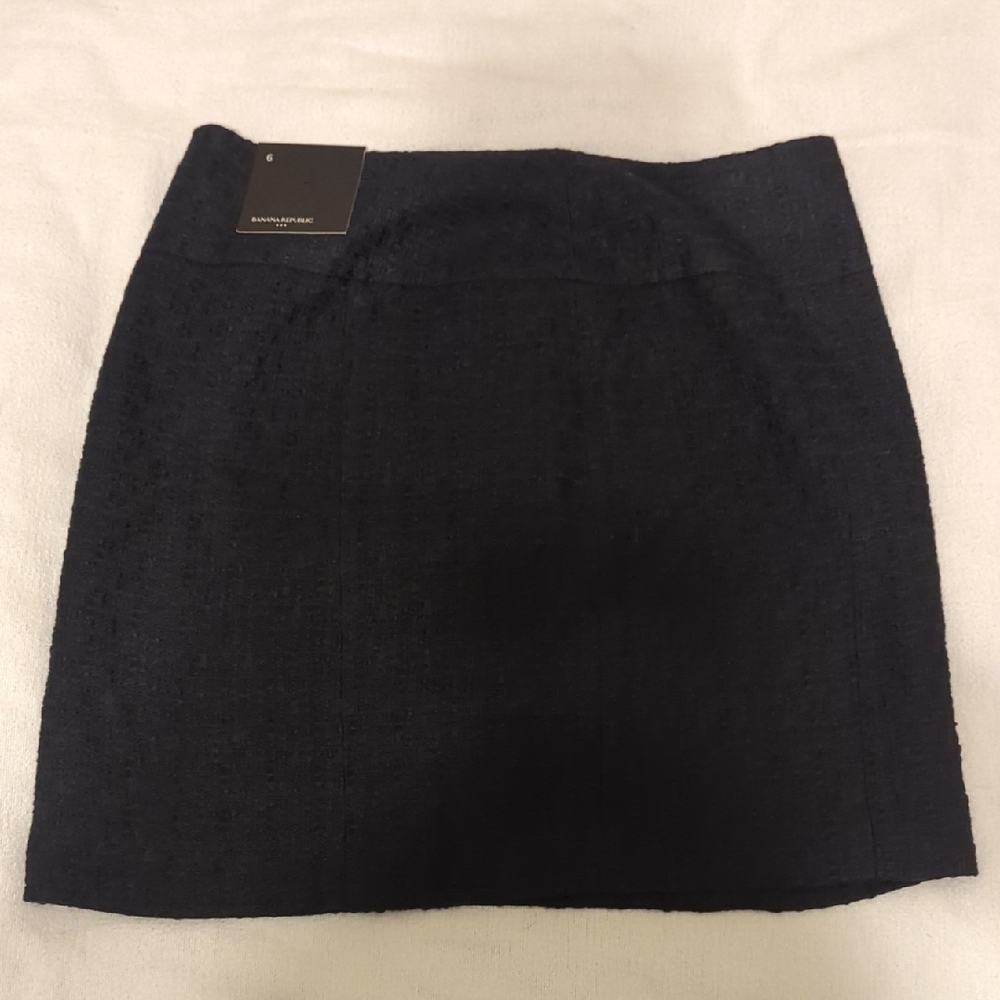 Banana Republic Classic Black Mini Skirt